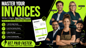 How to Write an Invoice Professionally (Step-by-Step Guide for Freelancers & Small Businesses)